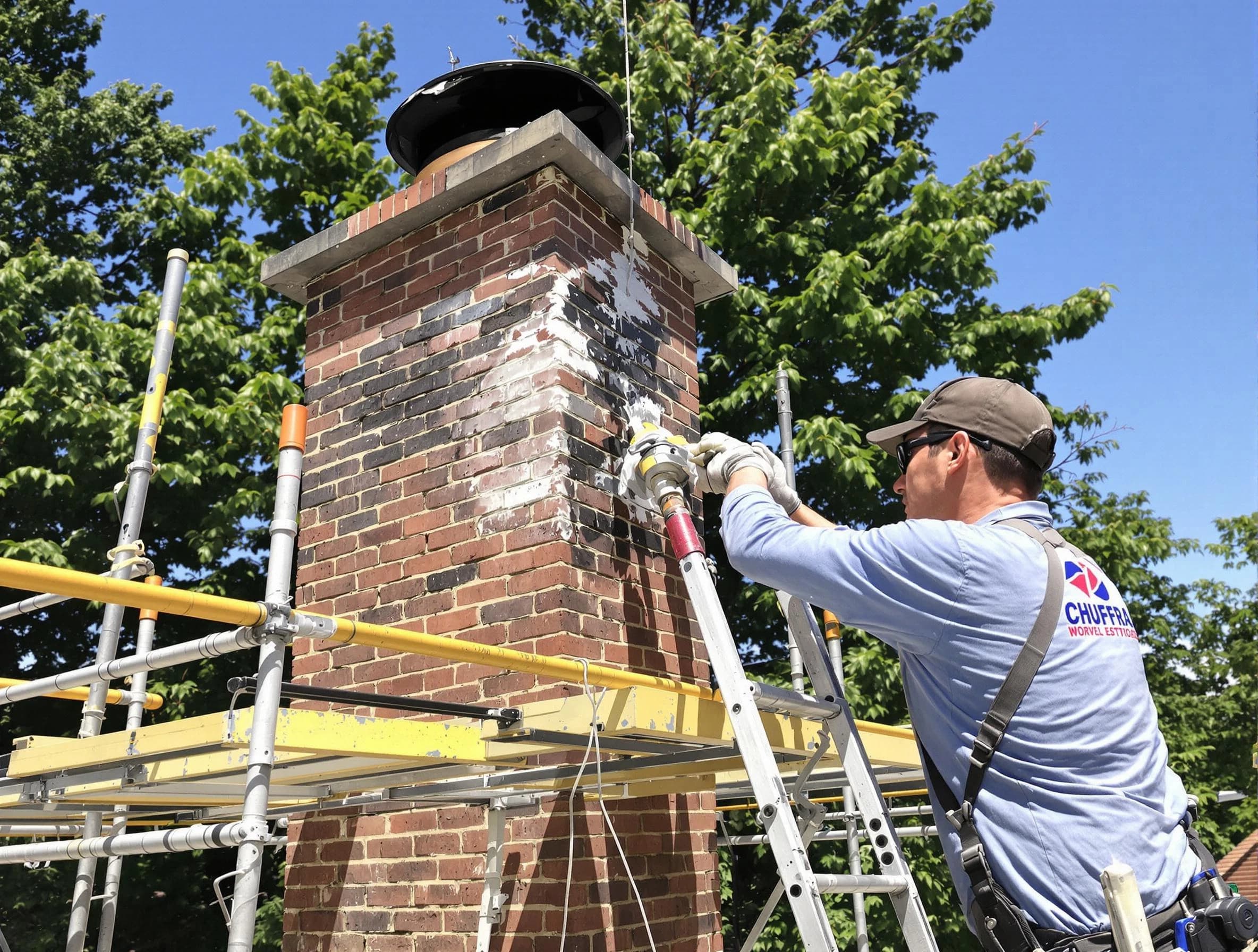 Structural chimney repair by Springville Chimney Sweep in Springville, UT