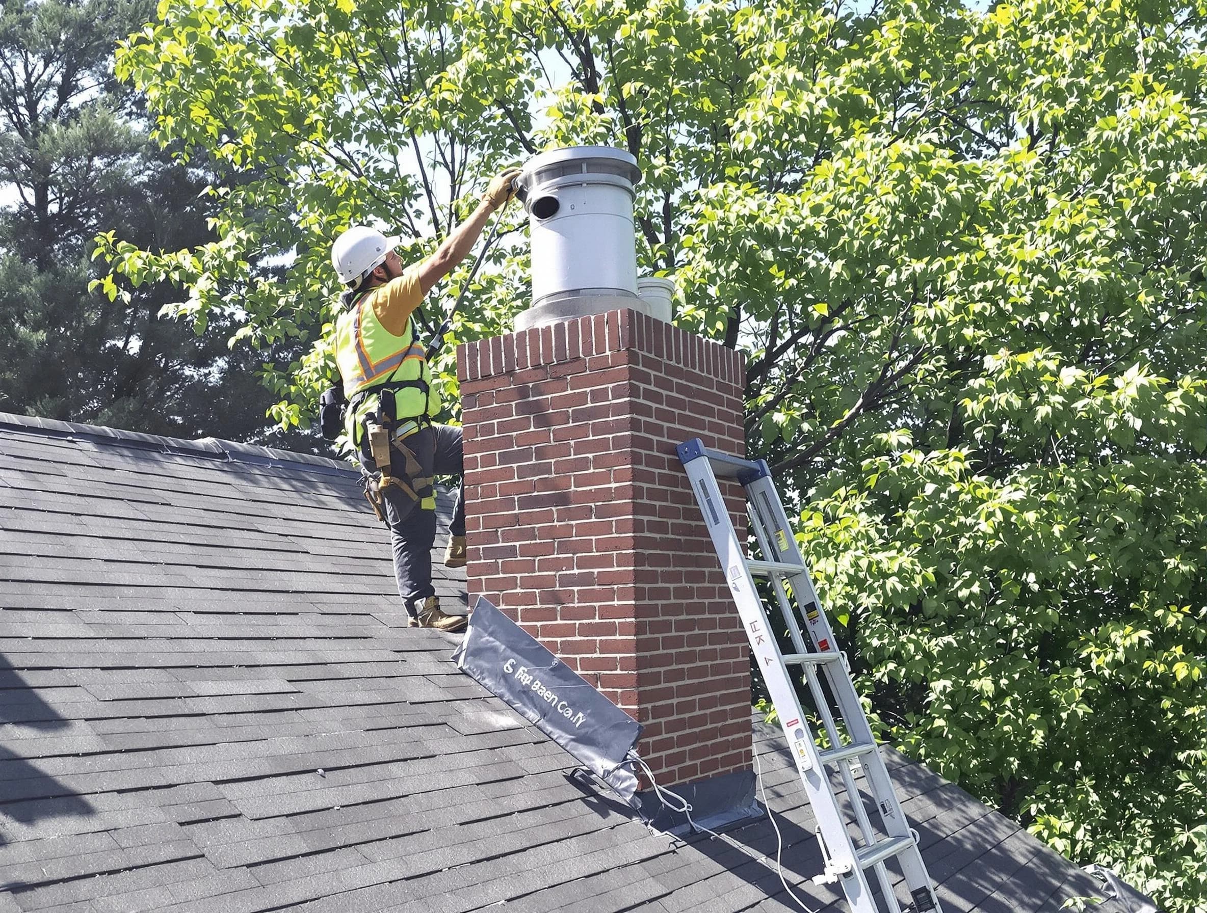 Chimney liner inspection by Springville Chimney Sweep in Springville, UT