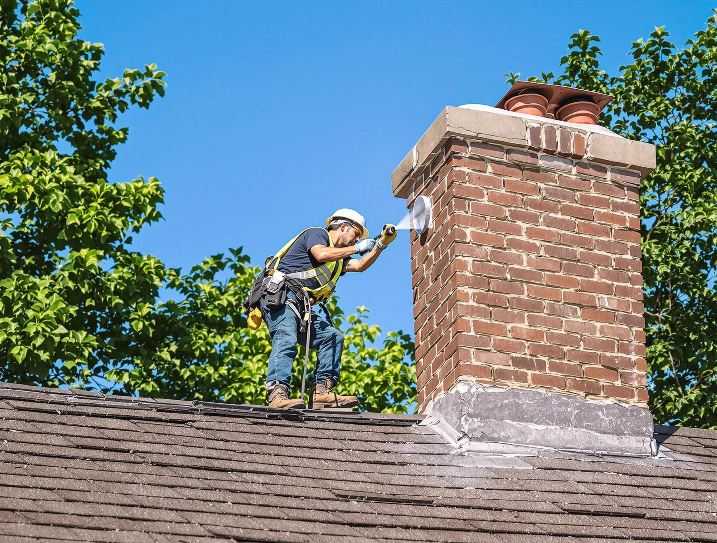 Springville Chimney Sweep performing an inspection with advanced tools in Springville, UT